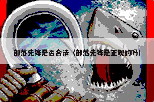 部落先锋是否合法(部落先锋是正规的吗)