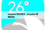 wepoker软件官方（wepoker官网安卓）
