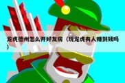 龙虎德州怎么开好友房（玩龙虎有人赚到钱吗）