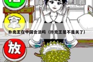 扑克王在中国合法吗（扑克王是不是关了）