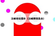 汪峰也玩德扑（汪峰牌技出众）