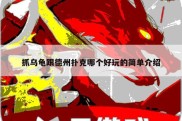 抓乌龟跟德州扑克哪个好玩的简单介绍