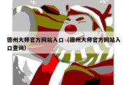 德州大师官方网站入口（德州大师官方网站入口查询）