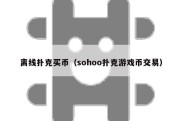 离线扑克买币（sohoo扑克游戏币交易）