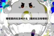 赌怪里的玩法叫什么（赌的玩法有哪些）