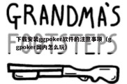 下载安装ggpoker软件的注意事项（ggpoker国内怎么玩）