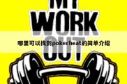哪里可以找到pokerheat的简单介绍