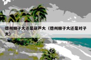 德州顺子大还是葫芦大（德州顺子大还是对子大）