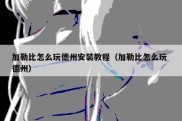 加勒比怎么玩德州安装教程（加勒比怎么玩 德州）