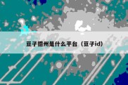 豆子德州是什么平台（豆子id）