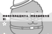 神来也扑克改名后叫什么（神来也麻将官方首页）