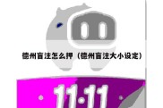德州盲注怎么押（德州盲注大小设定）