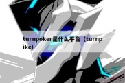 turnpoker是什么平台（turnpike）