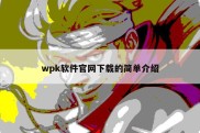 wpk软件官网下载的简单介绍