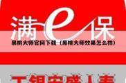 黑桃大师官网下载（黑桃大师效果怎么样）