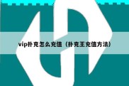 vip扑克怎么充值（扑克王充值方法）