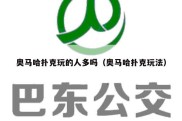 奥马哈扑克玩的人多吗（奥马哈扑克玩法）
