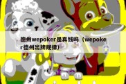 德州wepoker是真钱吗（wepoker德州出牌规律）