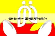 德州云online（德州云天学校简介）