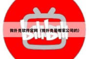 微扑克软件官网（微扑克是哪家公司的）
